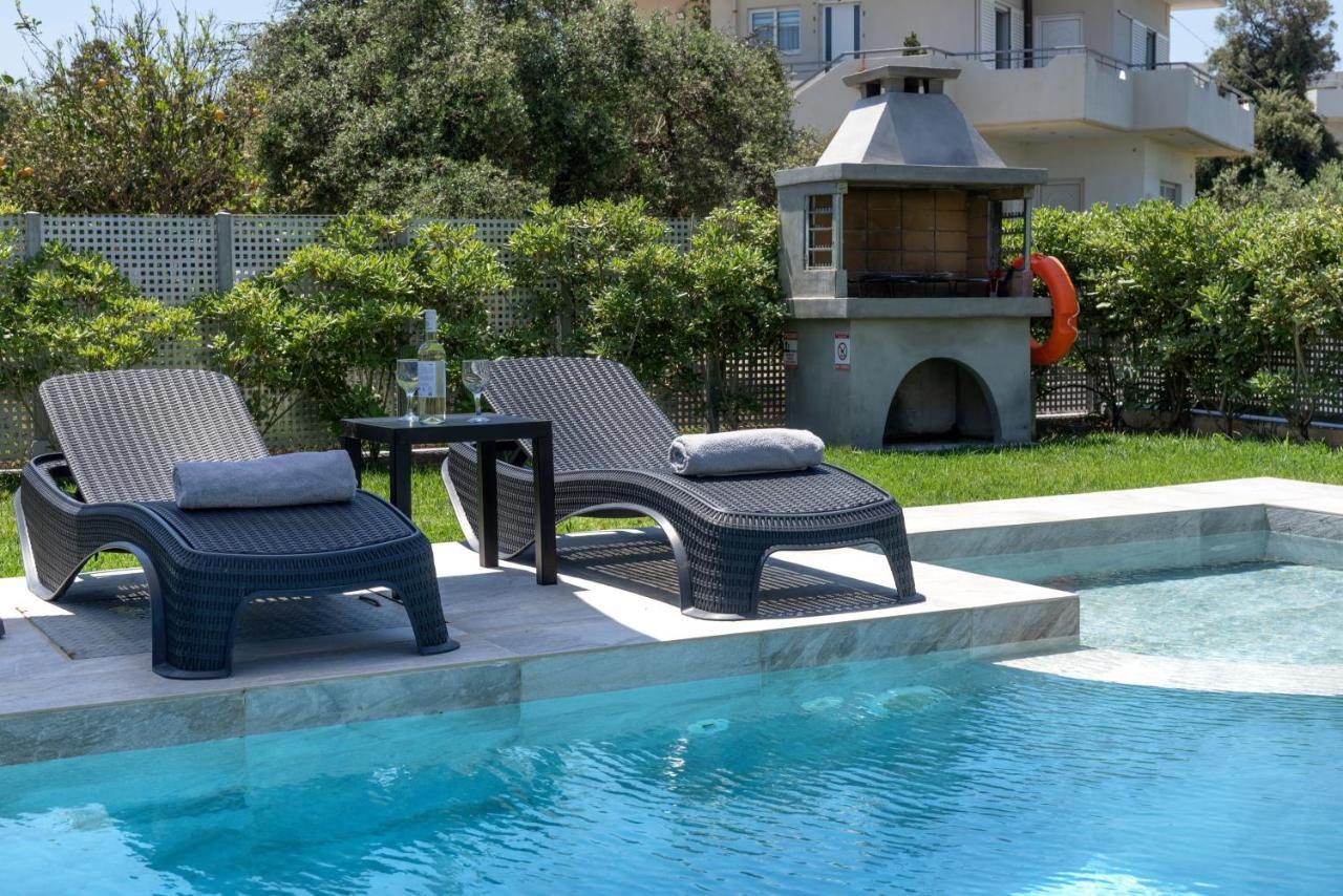 Villa Ampela Agia Marina Esterno foto